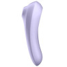 Satisfyer Stimulateur de clitoris connecté DUAL PLEASURE Mauve
